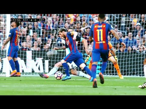 Lionel Messi vs Deportivo Coruna (Home) 16-17 HD 1080i By IramMessiTV