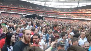 Bohemian rhapsody  Emirates stadium at Green Day concert.