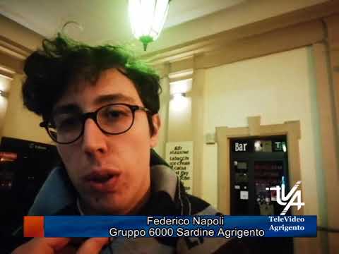 Agrigento anche le Sardine in piazza stazione