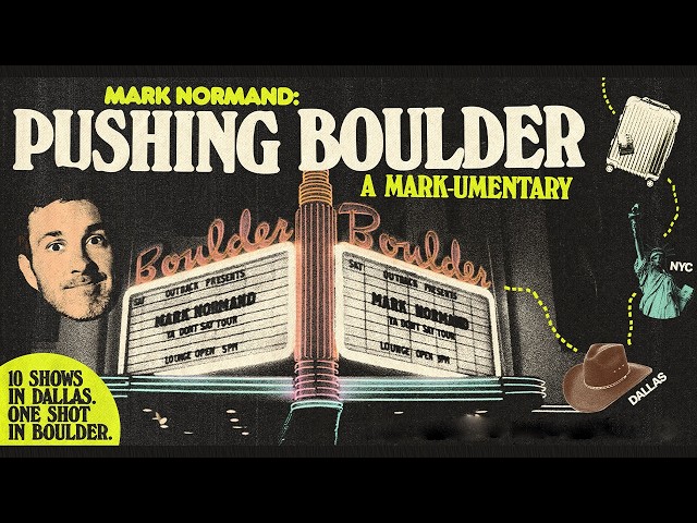 Mark Normand on Pushing Boulder: A Mark-umentary, image