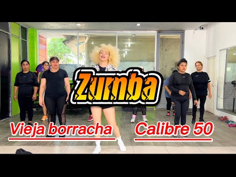 Zumba vieja borracha Calibre 50