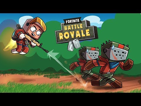 EPIC Minecraft Fortnite BATTLE with ULTIMATE JETPACKS!