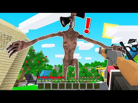 SİREN KAFA İLE SAVAŞTIM! ⚔️ - Minecraft