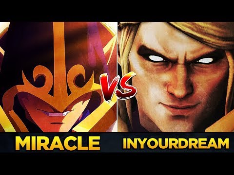 Miracle vs TOP-1 RANK inYourdreaM - EPIC Invoker Battle - One of the Best Players Ever - Dota 2