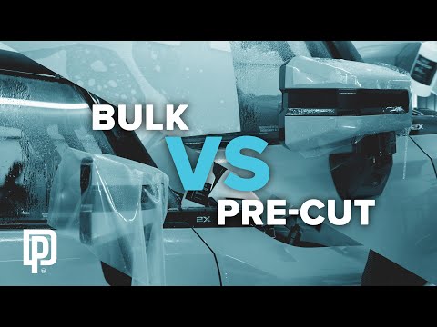 Which is better for Mirrors? l  Bulk vs Pre-Cut PPF Install on 2024 Hummer EV