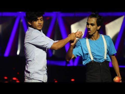 D4 Junior Vs Senior l Vyshak & Jishnu - A Charli Chaplin performance I Mazhavil Manorama