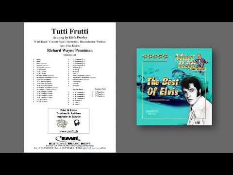 Editions Marc Reift – R. W. Penniman: Tutti Frutti - for Concert Band