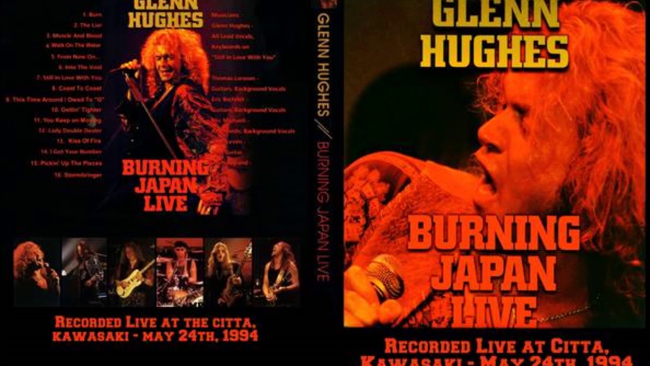 CD GLENN HUGHES - Burning Japan Live