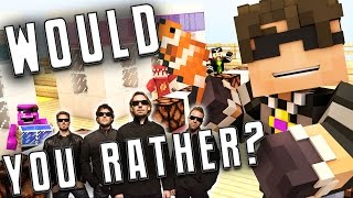 QUIT YOUTUBE OR RIP OUT YOUR NAILS!? | Minecraft Would You Rather?