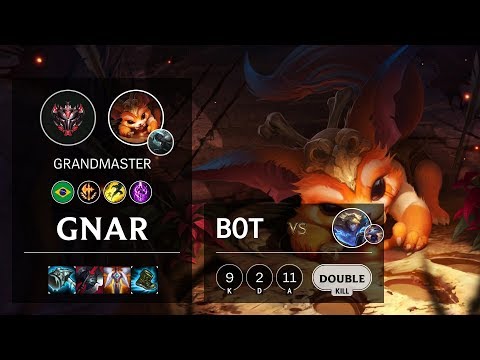 Gnar Bot vs Ezreal - BR Grandmaster Patch 10.3