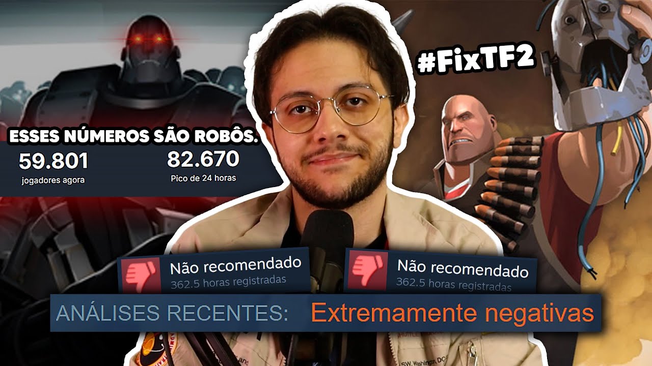A situação do Team Fortress 2 é preocupante e a Valve não se importa