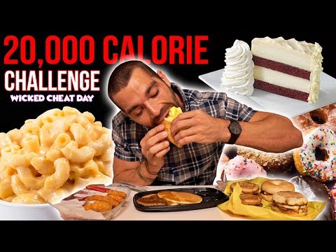 The 20,000 Calorie Challenge | Wicked Cheat Day #53