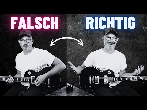 Wenn Du flüssiger Gitarre spielen willst ➠ Vermeide DIESE Fehler!