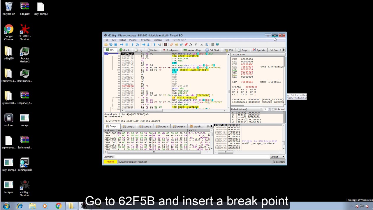 Early Bird Malware Code Injection Technique HD