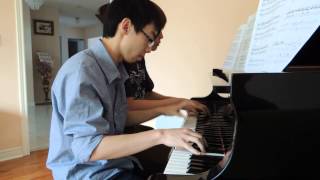 David Tam / Jason Tsang piano - The Legend of Zelda: Ocarina of Time - Gerudo Valley Piano Duet