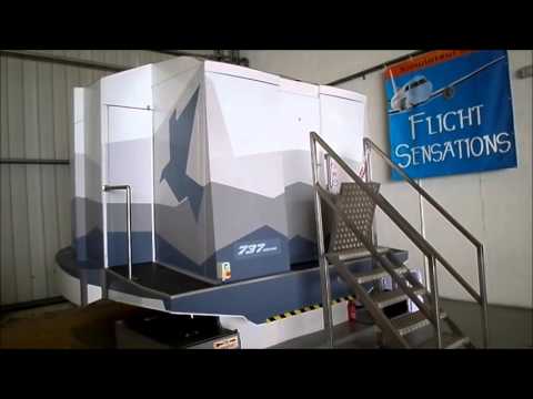 Prendre les commandes dans un simulateur qui bouge chez Flight Sensations Paris - Second Medium