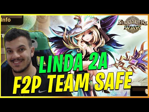 LINDA SUMMONERS WAR - 2A F2P TEAM