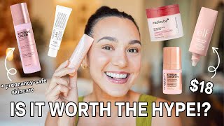 NEW ELF HALO GLOW SKIN TINT MINERAL SPF 50 REVIEW & WEAR TEST + PREGNANCY/NURSING SAFE SKINCARE!