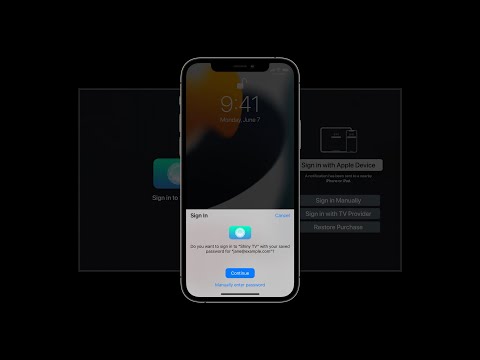 WWDC21: Simplify sign in for your tvOS apps | Apple