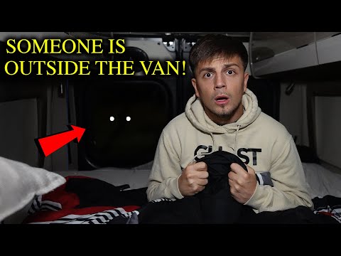 (THE NIGHT WE ALMOST DIED) - VAN CAMPING in HAUNTED FOREST GONE WRONG - WATCHED AND FOLLOWED