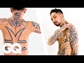 jesse from rize the bonez breaks down his tattoos tattoo tour gq japan