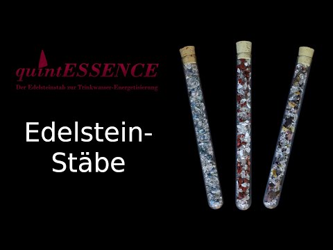 The usage of gemstone sticks