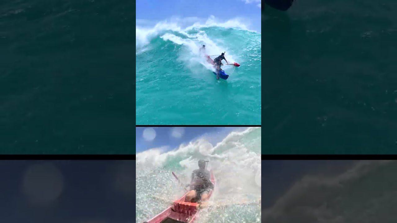 Massive El Nino Surf hits Hawai'i - Jimmy Austin and crew enjoying the ride!!!