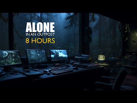 Dark Forest [8 Hours ALONE] Ambient Focus Music 4K