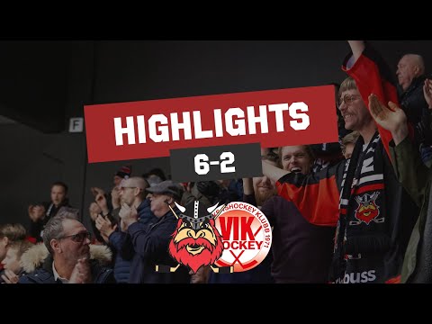 Highlights: Nybro Vikings - Västerviks IK (6-2)