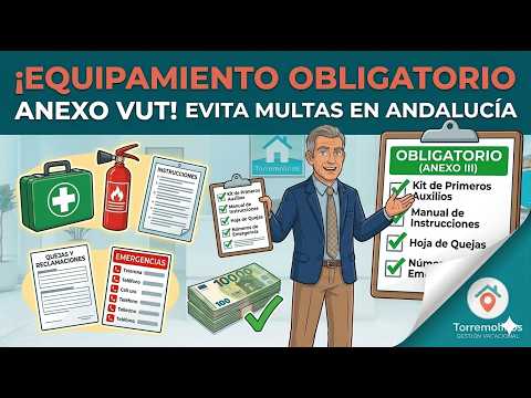 Anexo Vivienda Turística Andalucía: Equipamiento Obligatorio (Evita Multas) — Torremolinos Gestión Vacacional