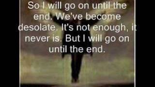 Breaking Benjamin Until the End Lyrics Video