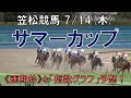 笠松競馬【サマーカップ】7 14 木 11r《地方競馬 指数グラフ・予想・攻略》