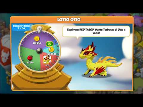 How to get RED TALON Dragons in Otto's Lotto | Dragon Mania Legends | How Big is the Drop Rate | DML