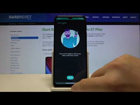 How to Set Up Face Unlock on Motorola Moto E7 Plus – Face Recognition
