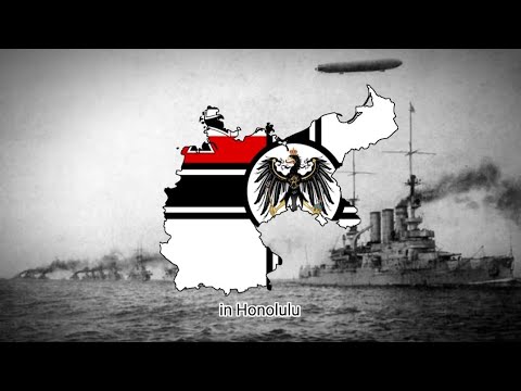 "In Honolulu" Imperial German Colonies song
