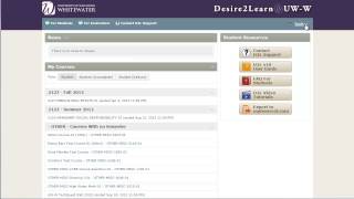 Desire2Learn v10.3: ePortfolio Reflections