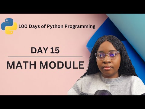 Math Module 100 Day Of Python Programming Day 15 Part 3 Learnpython