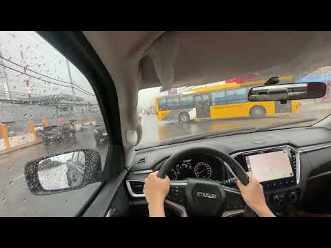 2023 ISUZU D-MAX 3.0 LS-A AT 4X2 (Provincial roads) | POV Test Drive (No Music) Engine Noise