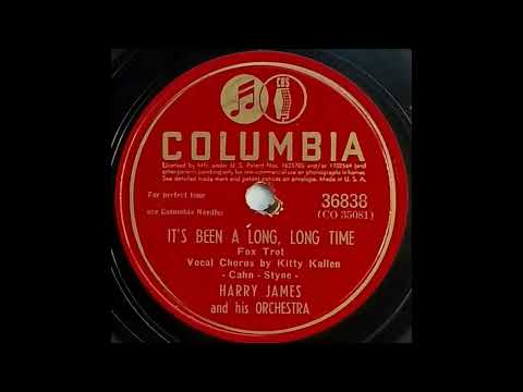 Harry James & His Orchestra IT'S BEEN A LONG, LONG TIME 78RPM record quality demonstration.