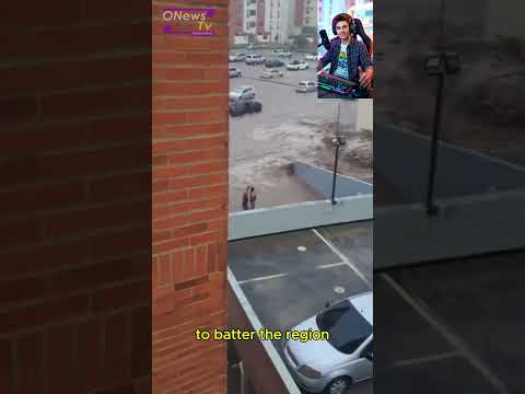 Heavy Rains Flood Naguanagua’s Vía Venetto Mall – Carabobo, Venezuela (Oct 20, 2025) #breakingnews