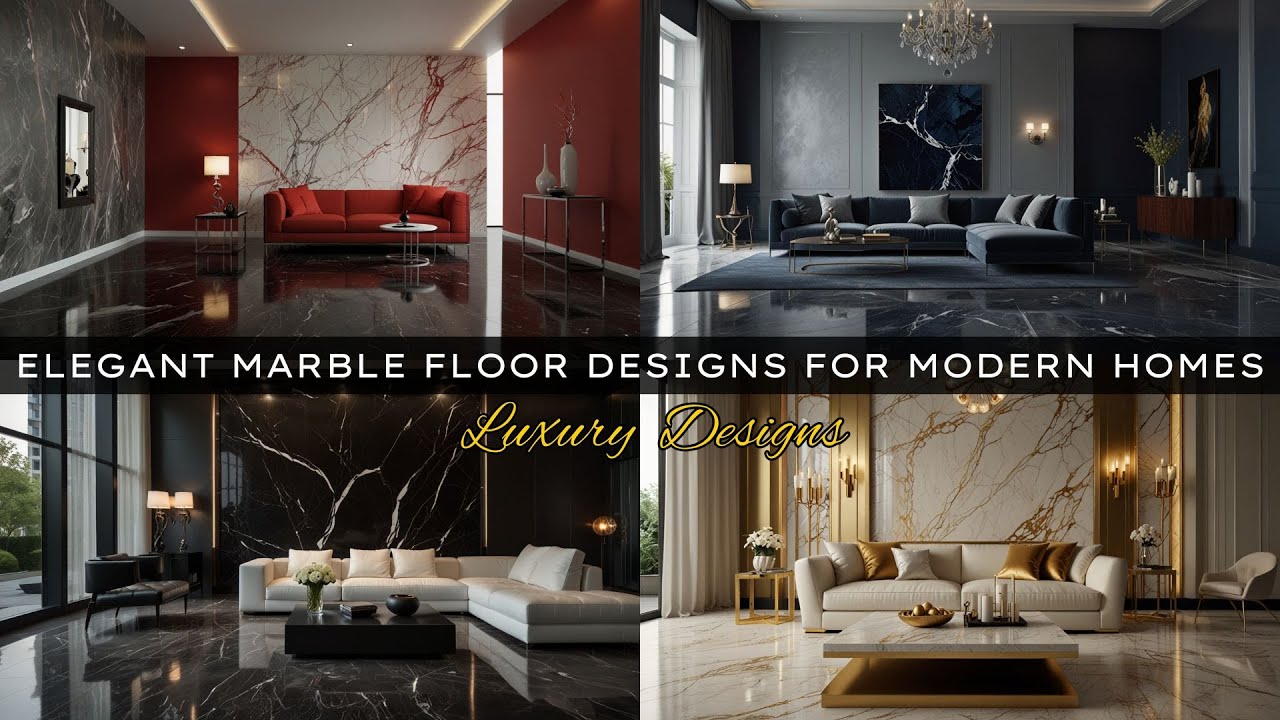 Modern Marble Flooring Ideas: Elevate Your Interiors
