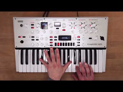 Korg KingKorg NEO Sound Demo (no talking)