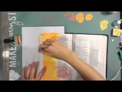 Art Party Friday: Bible Art Journaling (Hannah Lemieux)