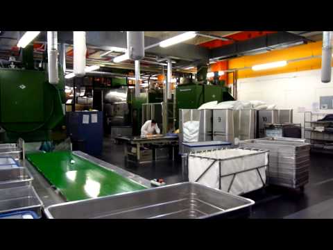 Uniklinik Aachen: Führung durch Wäscherei und Küche