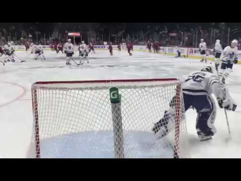 Toronto Maple Leafs vs Minnesota Wild warm ups - October 20, 2016