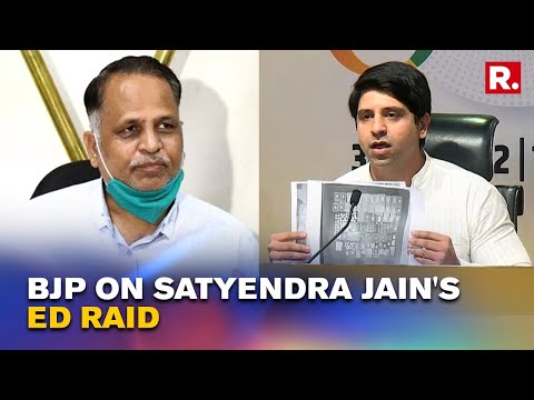 BJP's Shehzad Poonawalla On ED's Raid on Satyendar Jain; 'Why Is Kejriwal Defending His Ministers?'