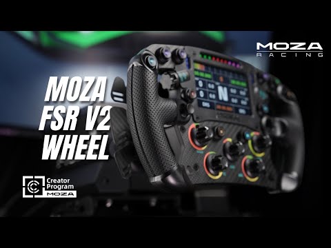 Кермо MOZA Racing FSR V2 Formula for PC (RS068_Moza)