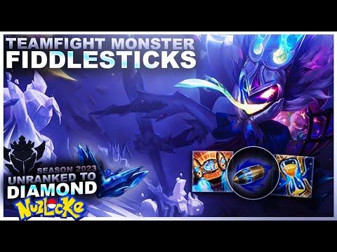 THE TEAMFIGHT MONSTER... FIDDLESTICKS! - Unranked to Diamond Nuzlocke | League of Legends