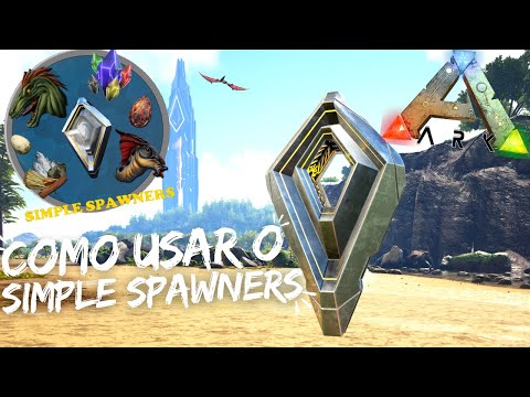 ENSINEI A CONFIGURAR OS SPAWNS DE DINOSSAURO E RASTREÁ LOS