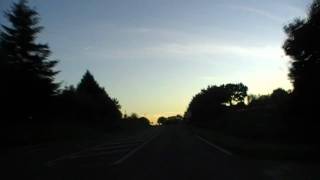 preview picture of video 'Driving On The D9 Between Goudelin & Le Merzer, Côtes d'Armor, Brittany 12th October 2009'